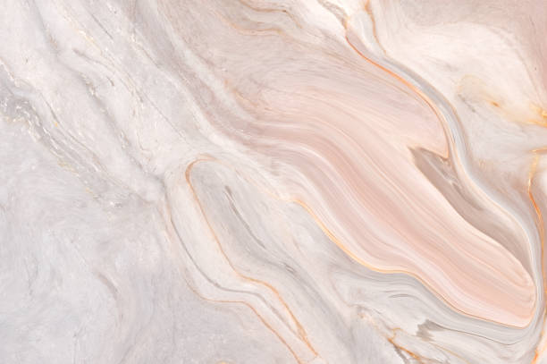 Textured walls and tiles are in the top interior trends in 2023: marble pattern.