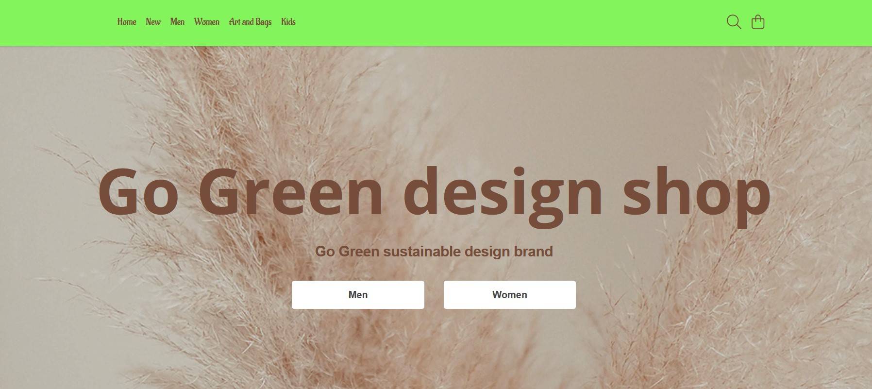 go green design brand