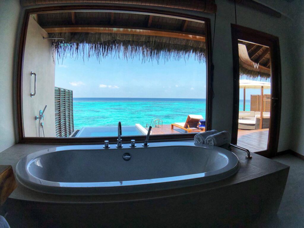 Luxury ethical travel on Maldive island combines luxury with a strong focus on sustainability.