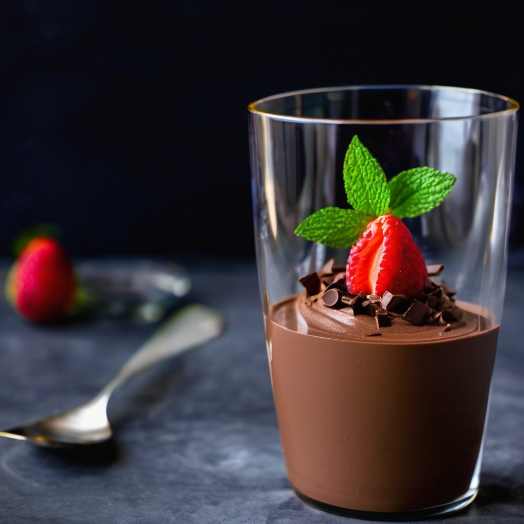 The famous and world known Vegan Chocolate Avocado Mousse 